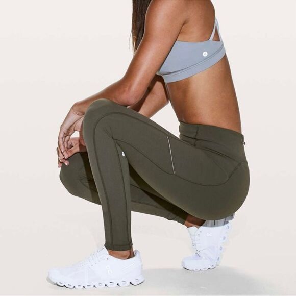 Lululemon Speed Up Tight *Full-On Luxtreme 28", Dark Olive C34 ALL - Picture 1 of 11